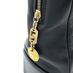 Gianni-Versace Shoulder Bag Duffle Bag Hand Bag Black