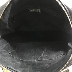 Gianni-Versace Shoulder Bag Duffle Bag Hand Bag Black