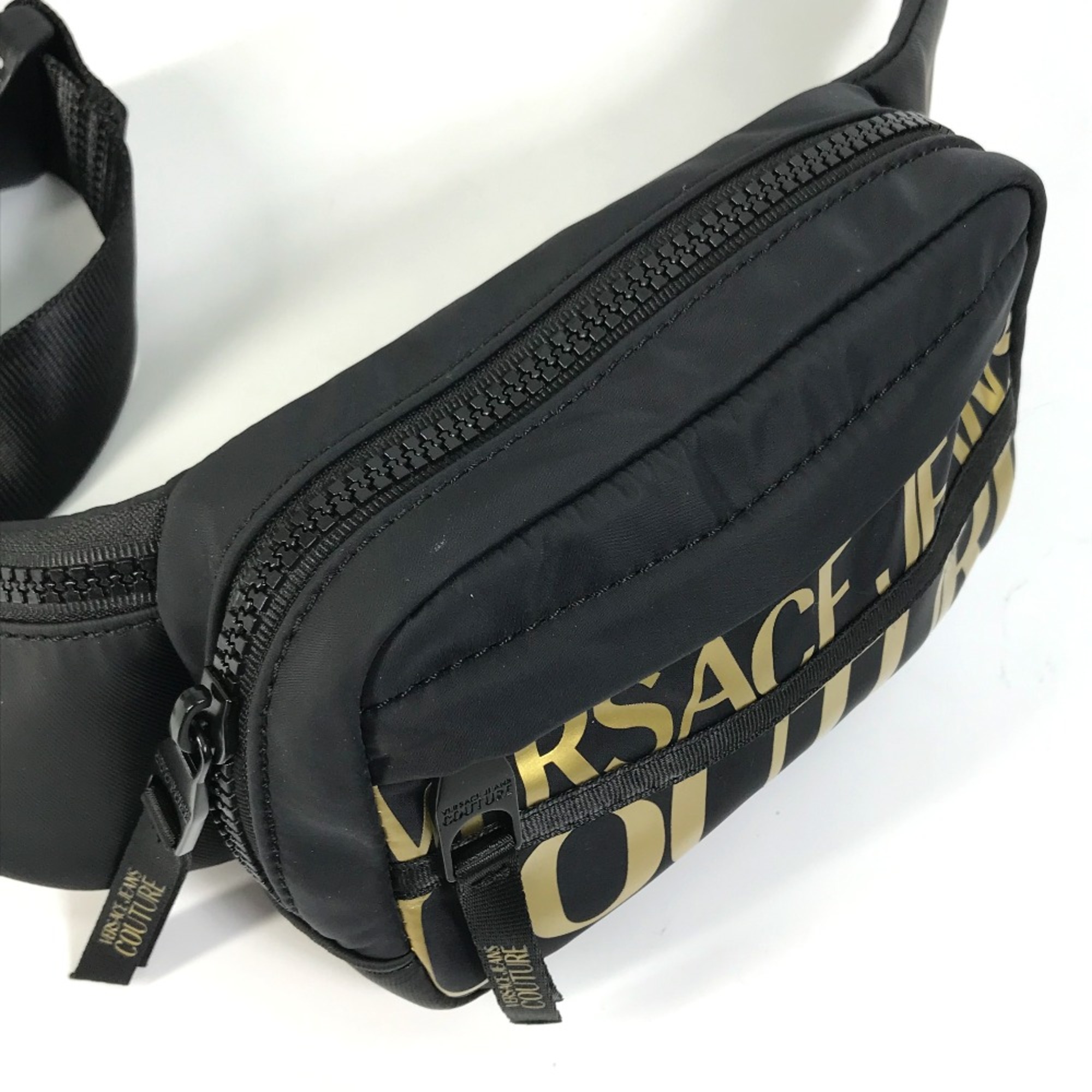 Versace VERSACE JEANS COUTURE Jeans Couture Waist Pouch Black