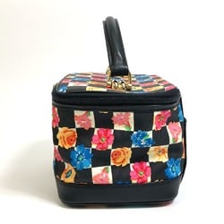 Versace Bag Hand Bag Vanity bag Black x Multicolore