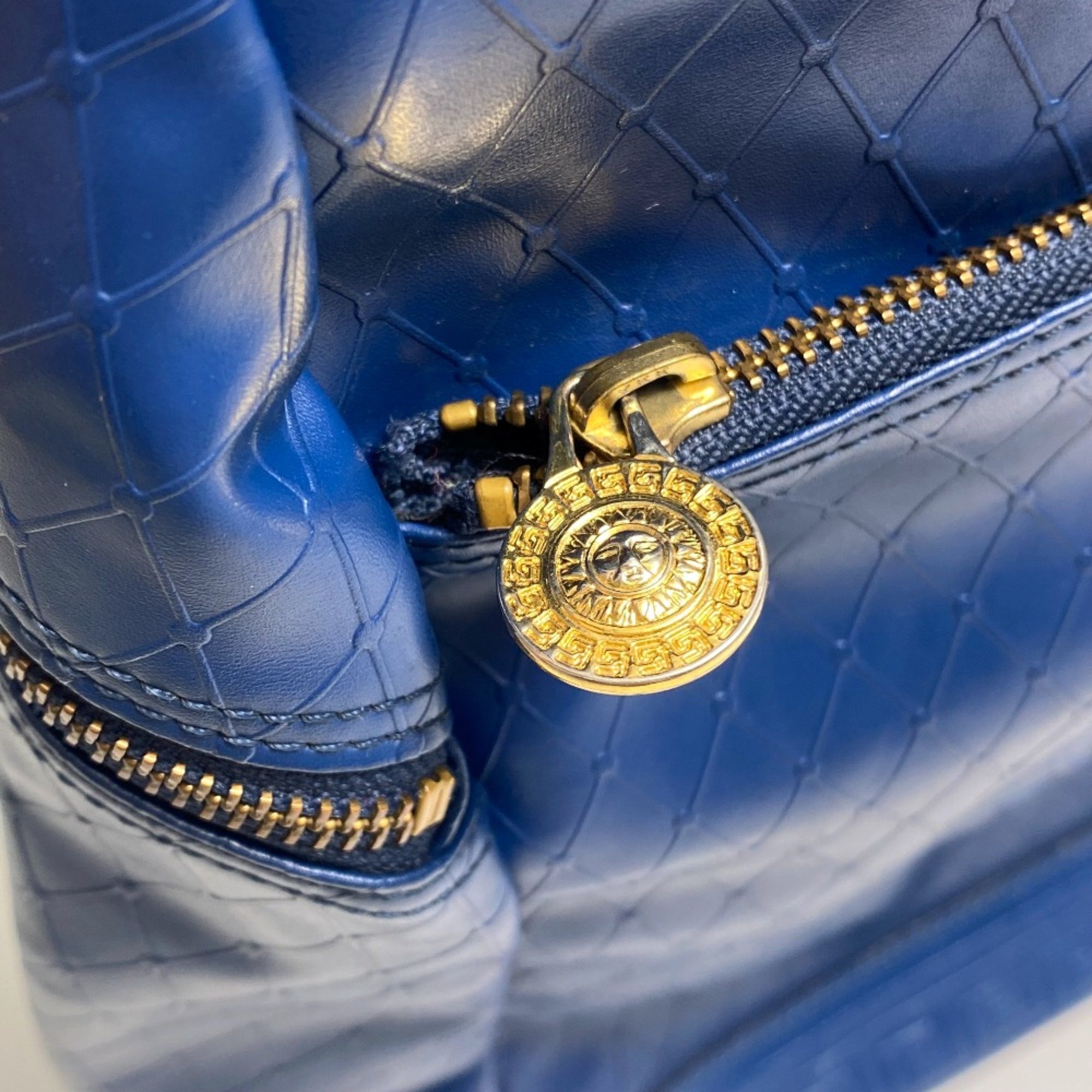 Versace Gureka Bag Backpack blue