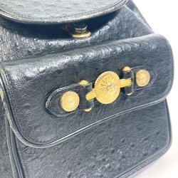 Versace Sunburst Backpack Black GoldHardware