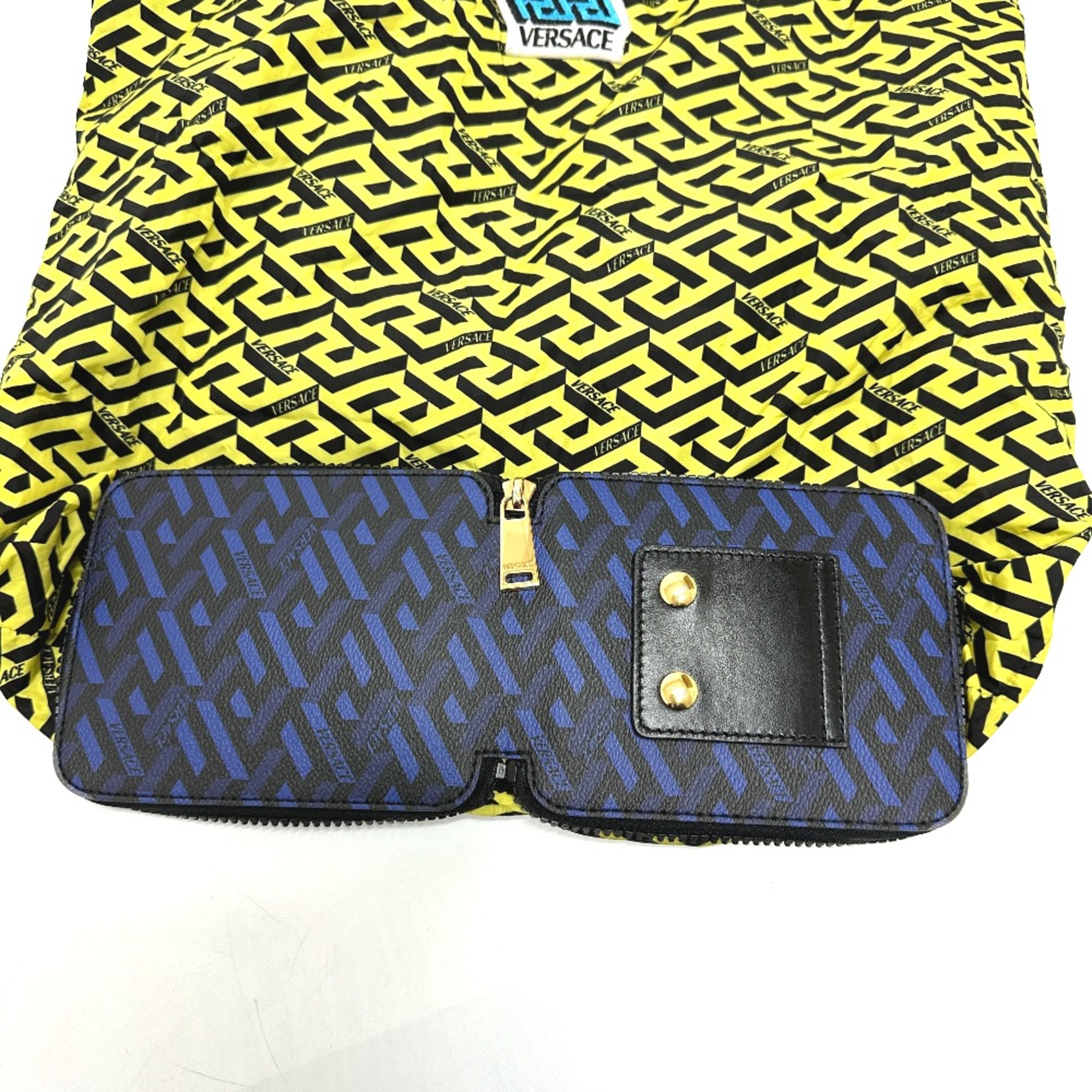 Versace bag eco bag Shoulder Bag Shoulder Bag Tote Bag blue yellow