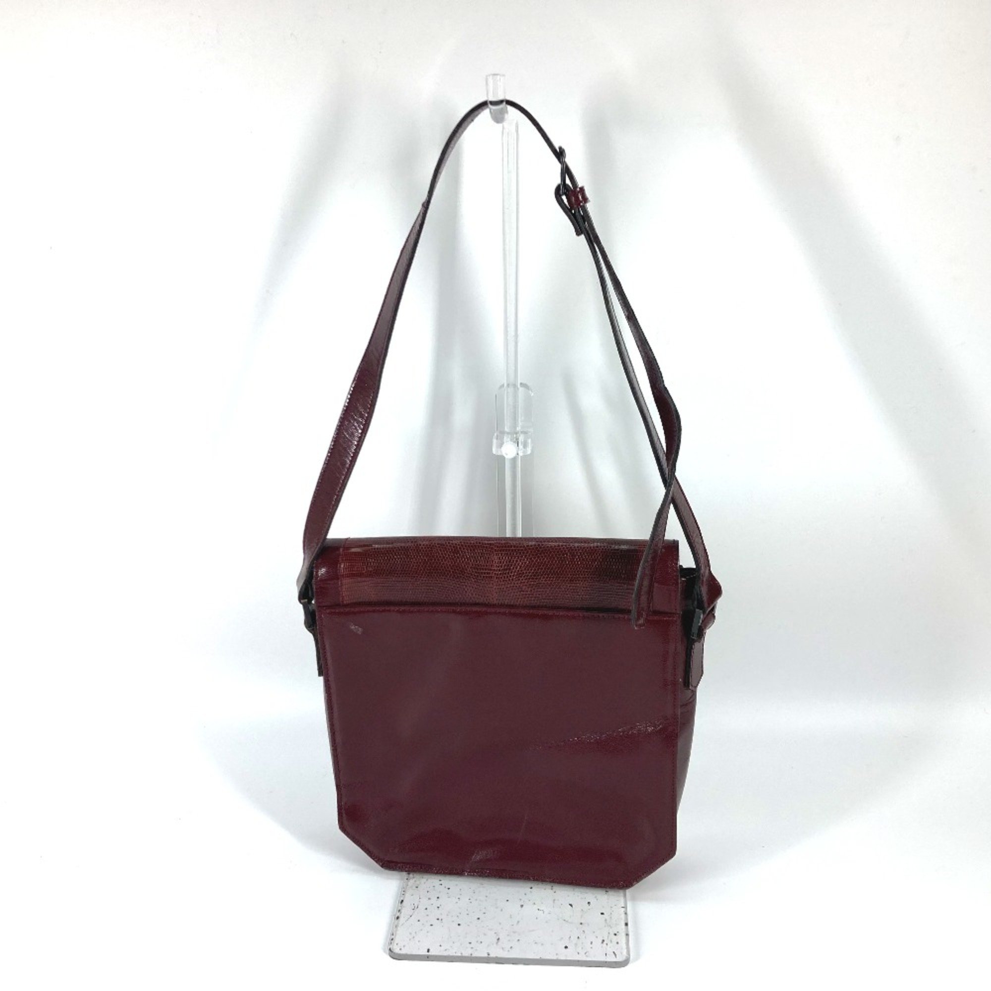 Yves Saint Laurent vintage bag shawl Shoulder Bag wine-red