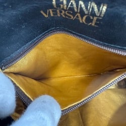 Versace vintage Shoulder Shoulder Bag yellow Black