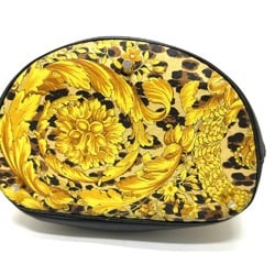 Versace vintage Shoulder Shoulder Bag yellow Black