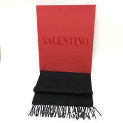 Valentino fringe Scarf Black