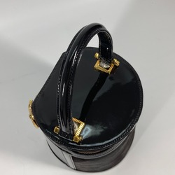 Versace vintage Hand Bag Vanity bag Brown Gold