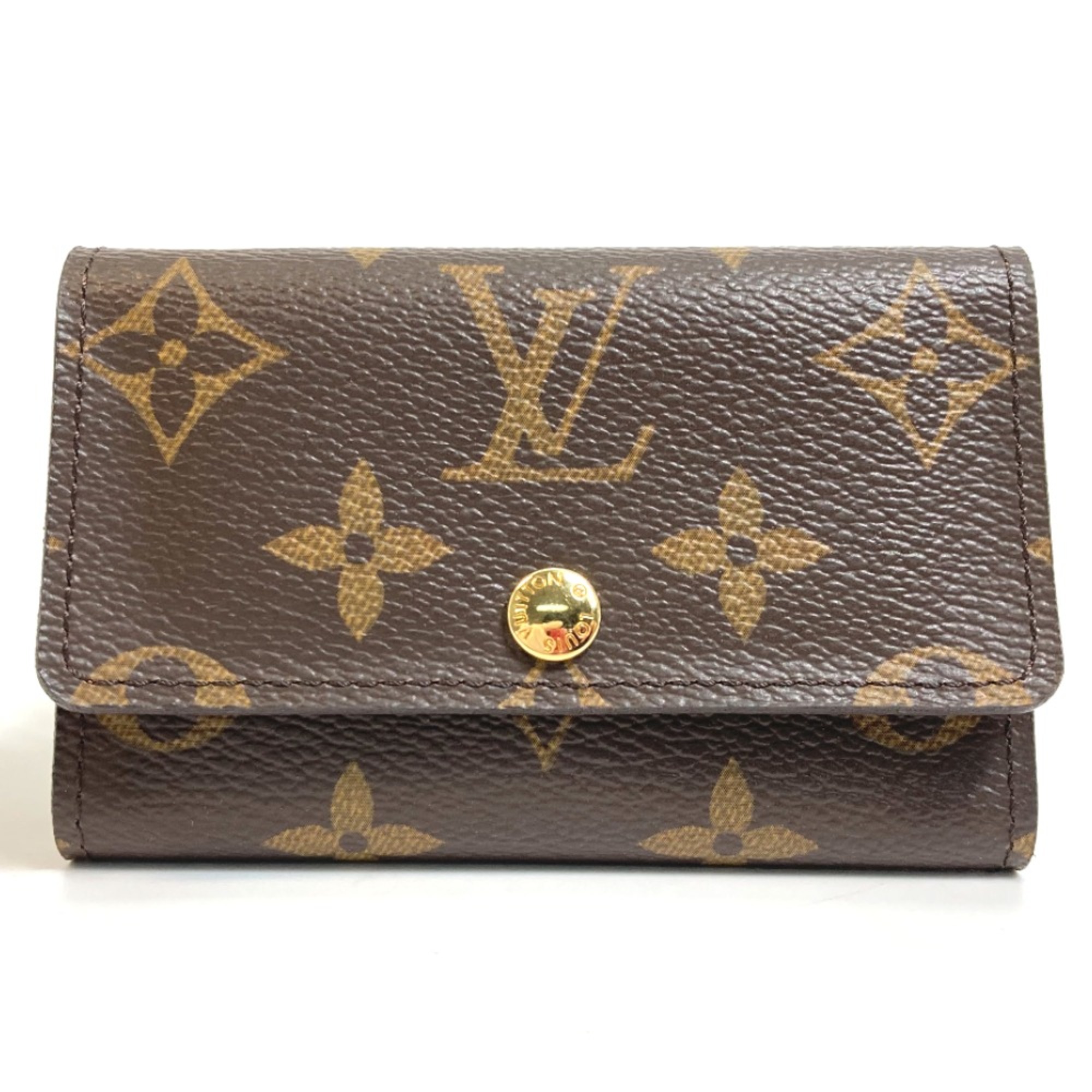 Louis Vuitton M62630 Monogram 6-Ring Key Case Brown