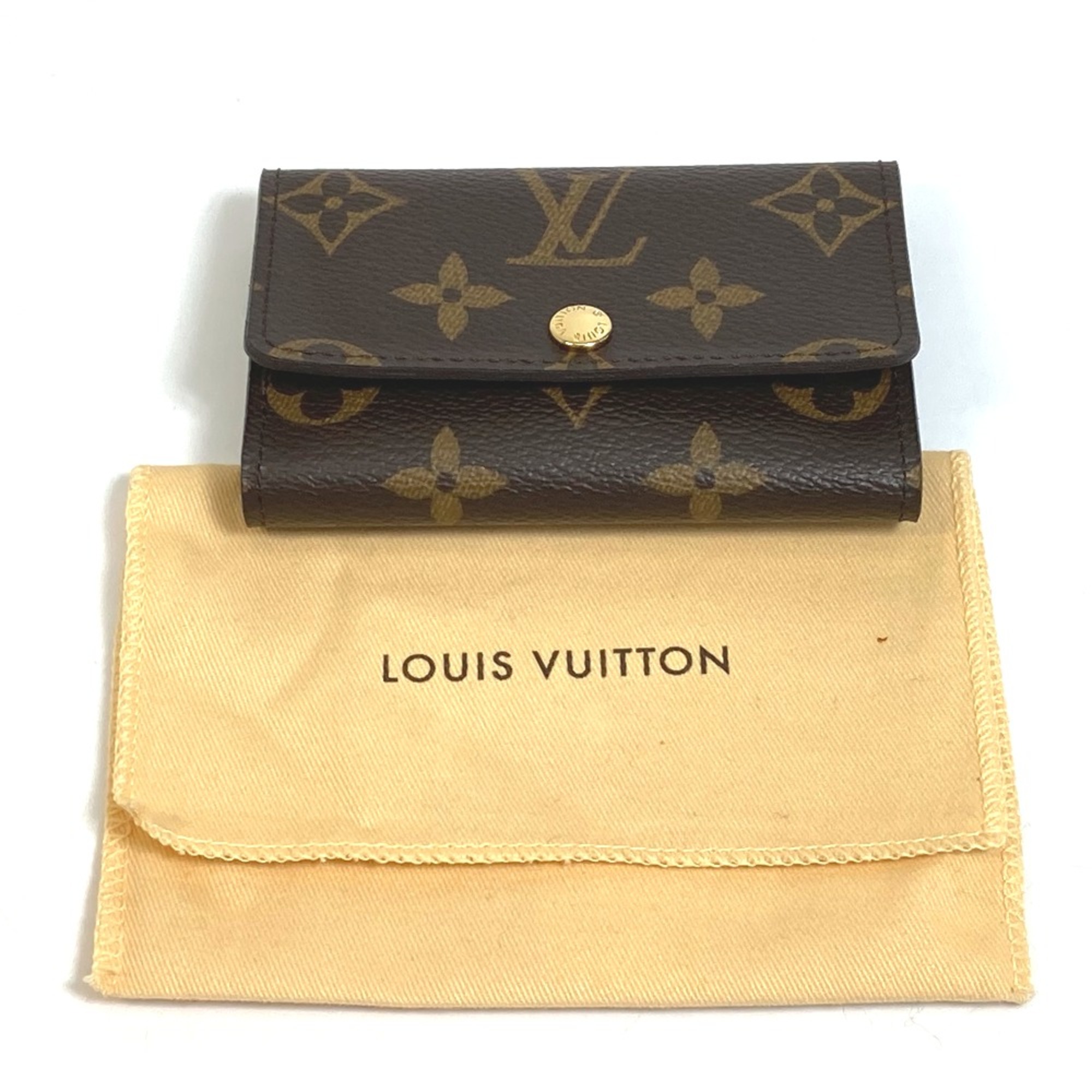 Louis Vuitton M62630 Monogram 6-Ring Key Case Brown