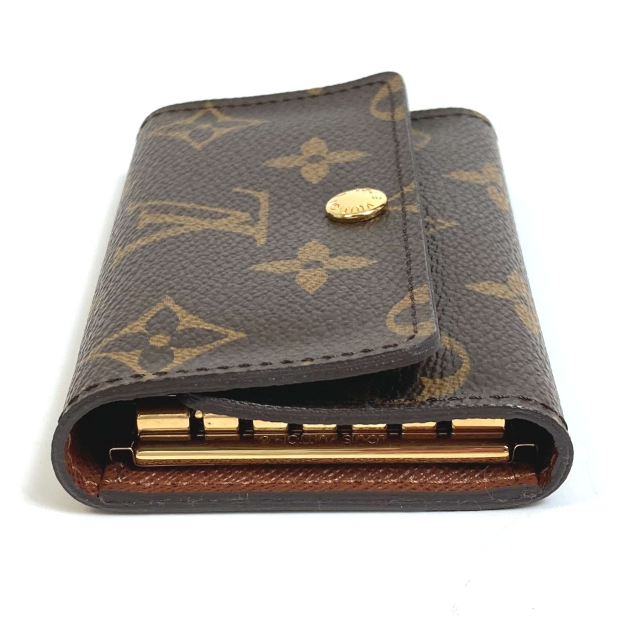 Louis Vuitton M62630 Monogram 6-Ring Key Case Brown