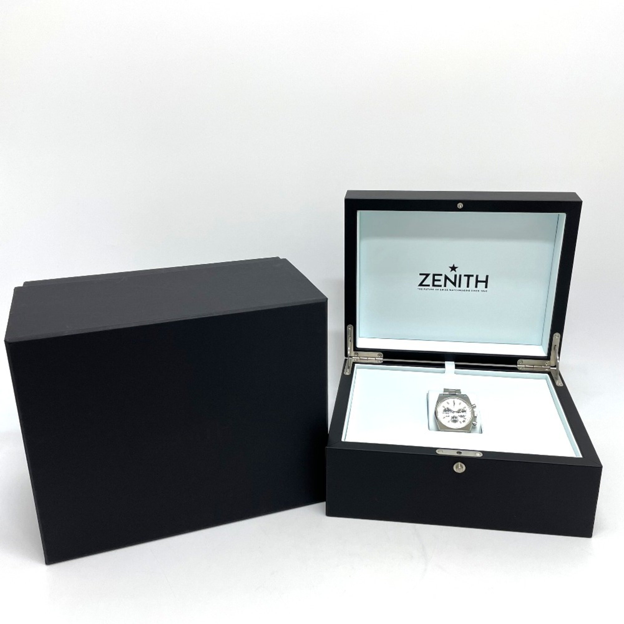 Zenith 3.L384.400 Lupine III 2nd Edition Japan Limited 200 Chronomaster Wristwatch Silver