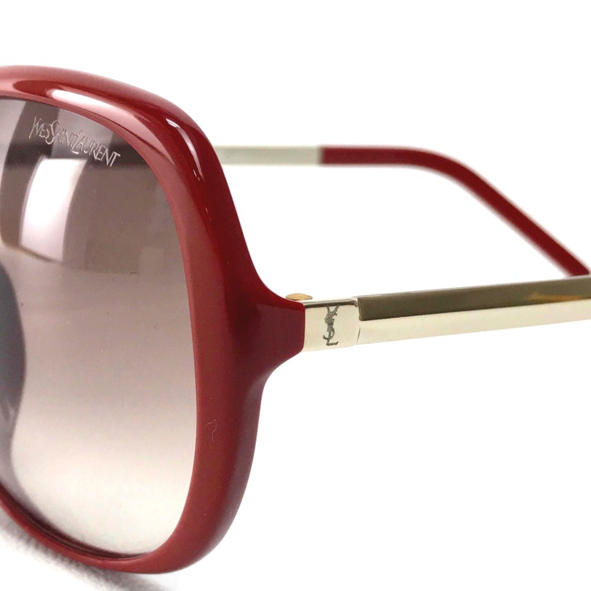 Yves Saint Laurent YSL6329/F/S Accessories Fashion Accessories sunglasses Gold Red