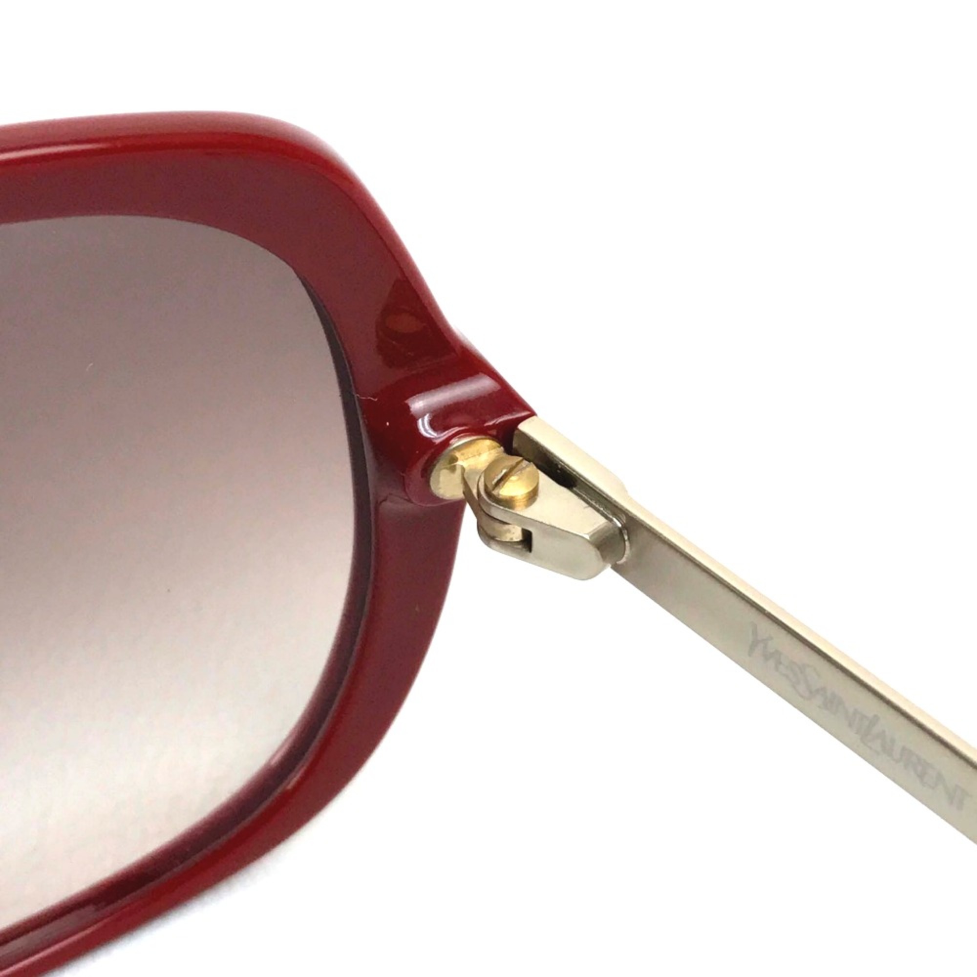 Yves Saint Laurent YSL6329/F/S Accessories Fashion Accessories sunglasses Gold Red