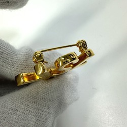 Yves Saint Laurent YSL Brooch Gold