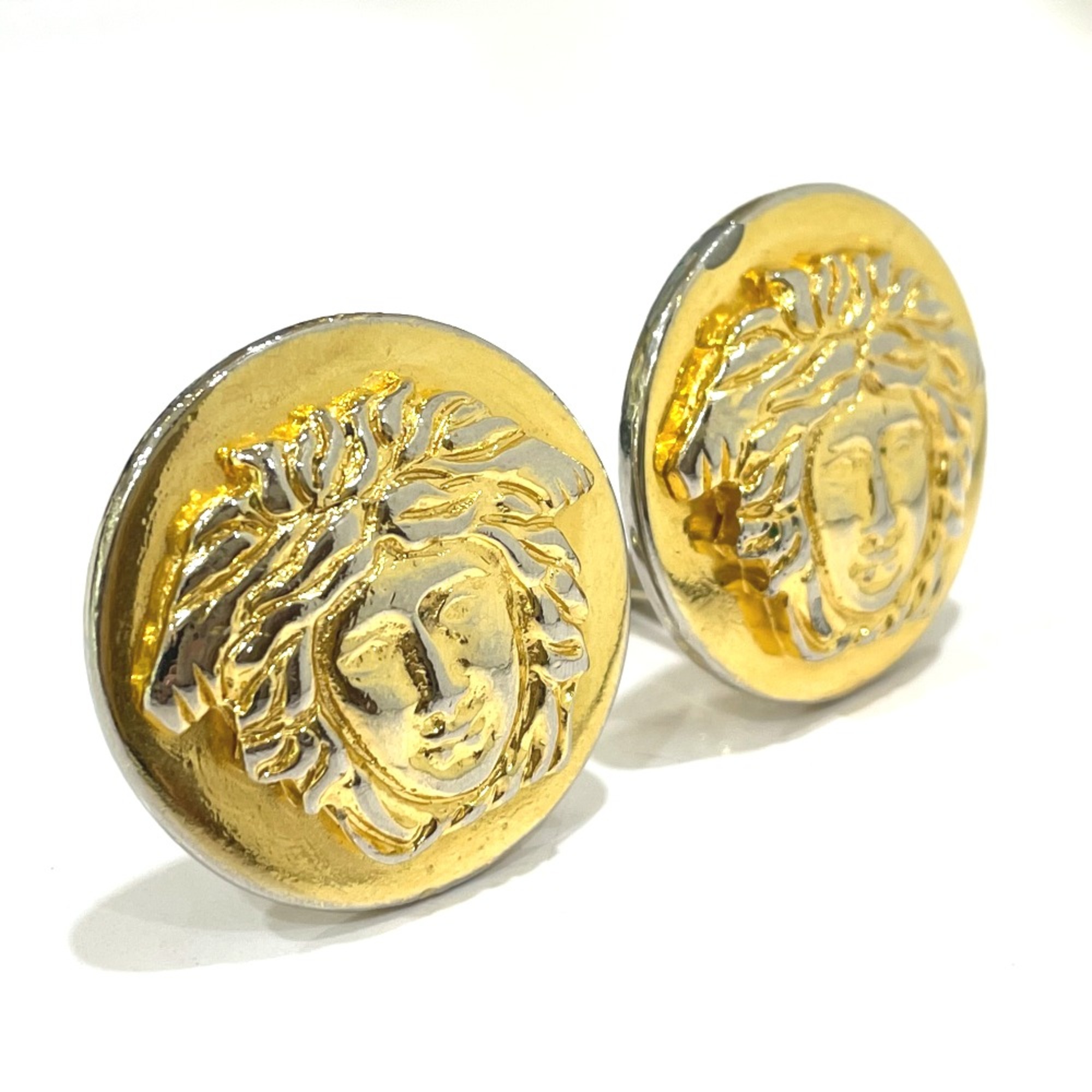 Versace Medusa Clip type Earrings Gold