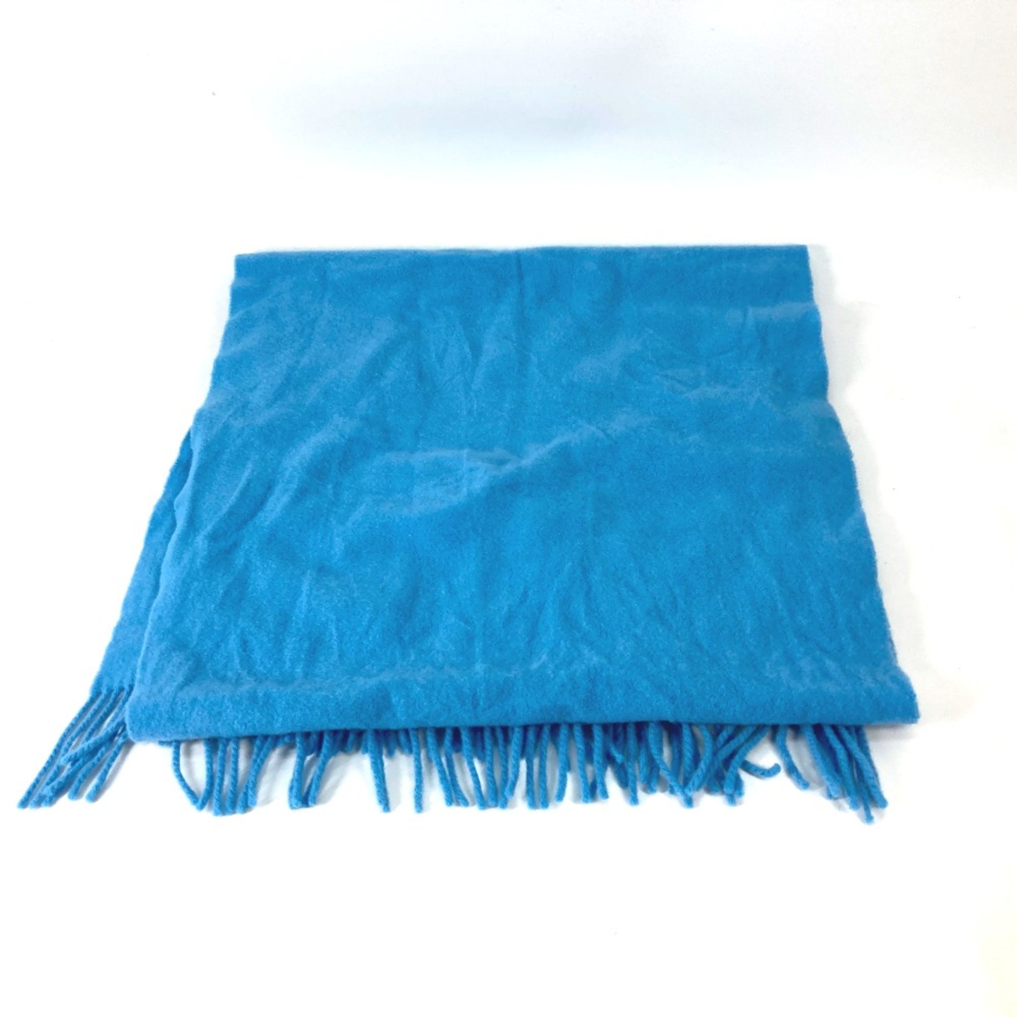 Moncler fringe Scarf blue