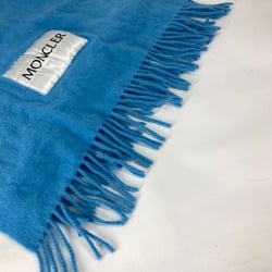 Moncler fringe Scarf blue