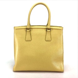 PRADA B2411M Bag 2WAY Hand Bag yellow