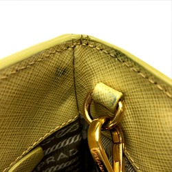 PRADA B2411M Bag 2WAY Hand Bag yellow