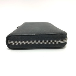 PRADA 2ML317 Zip Around Wallet Long Wallet NERO Black SilverHardware