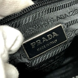 PRADA Bag Crossbody Shoulder Bag Black SilverHardware