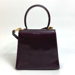 Salvatore Ferragamo Vala 2WAY Shoulder Bag Hand Bag purple