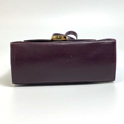 Salvatore Ferragamo Vala 2WAY Shoulder Bag Hand Bag purple