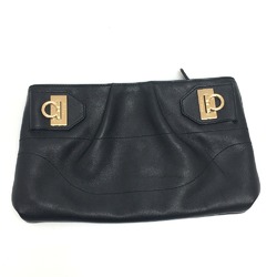 Salvatore Ferragamo Gancini Bag Crossbody Shoulder Bag Black