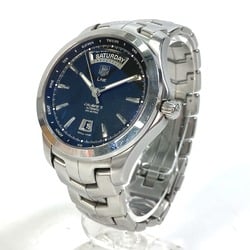 Tag Heuer WJF2010 Automatic Day-Date Wristwatch Silver