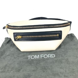 Tom Ford TFH0409 Bicolor body bag Beige Black