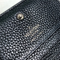 Valentino-Galavani Compact wallet Folded wallet Black