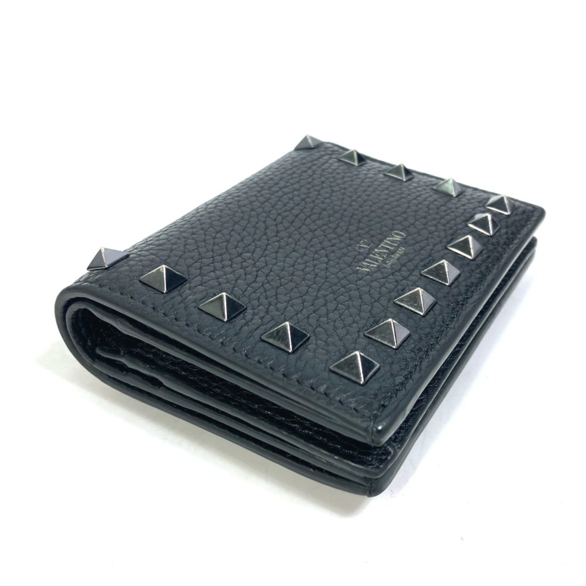 Valentino-Galavani Compact wallet Folded wallet Black