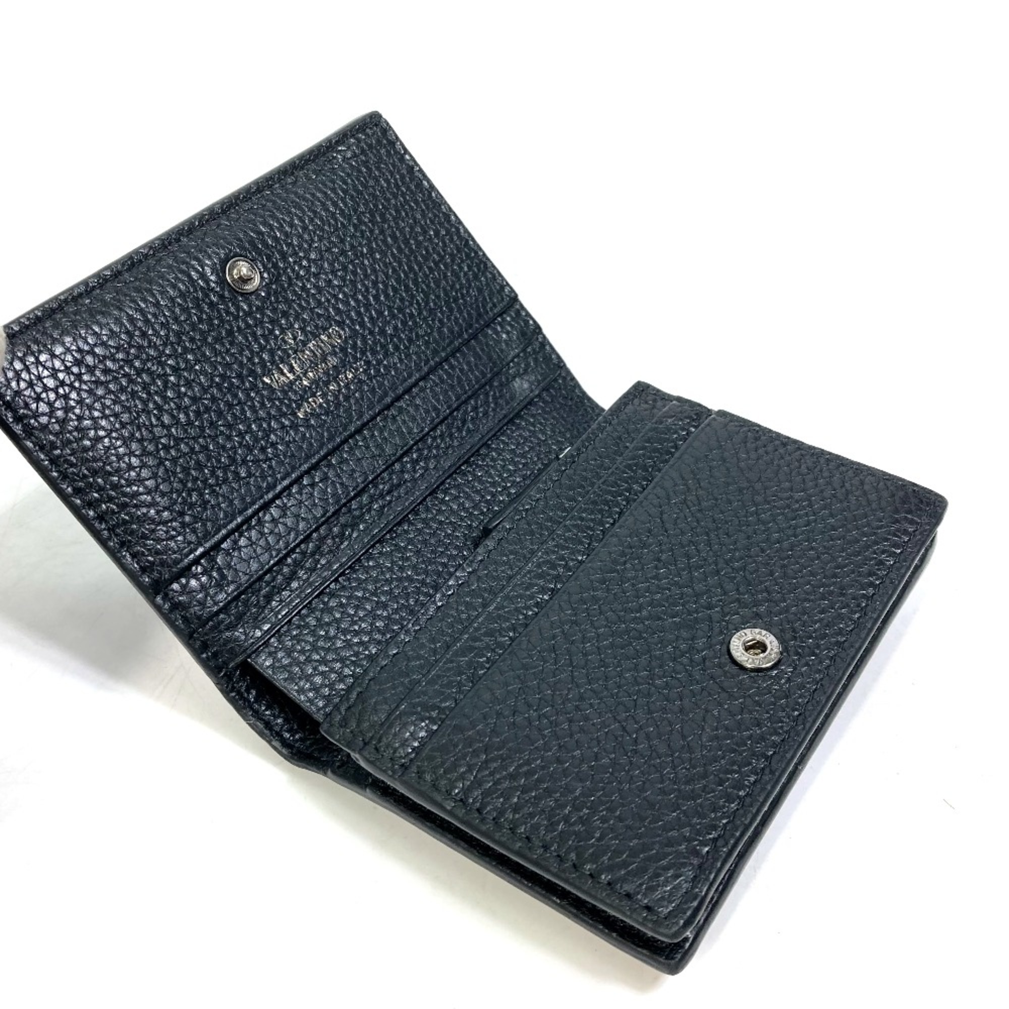 Valentino-Galavani Compact wallet Folded wallet Black