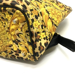 Versace vintage Backpack Backpack yellow Yellow x Black