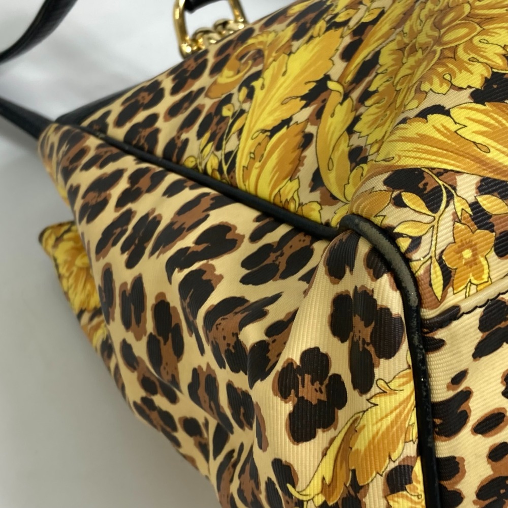 Versace Bag Hand Bag Tote Bag yellow