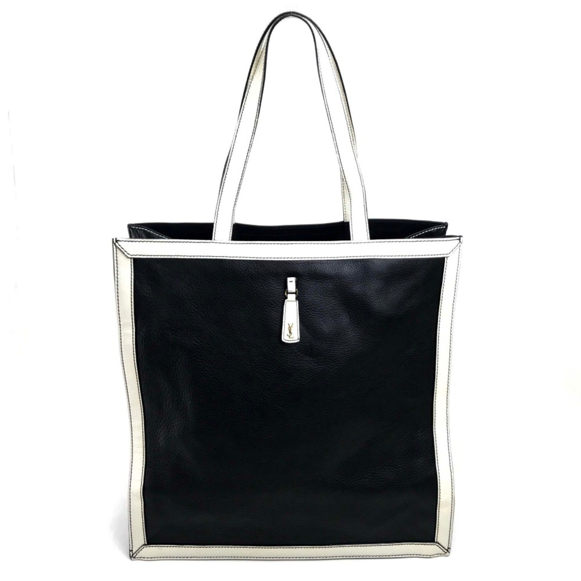 Yves Saint Laurent 274764 Bag Women's bag Tote Bag Black x White