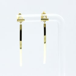 Tiffany T Wire Earrings No Stone Yellow Gold (18K) Drop Earrings Gold