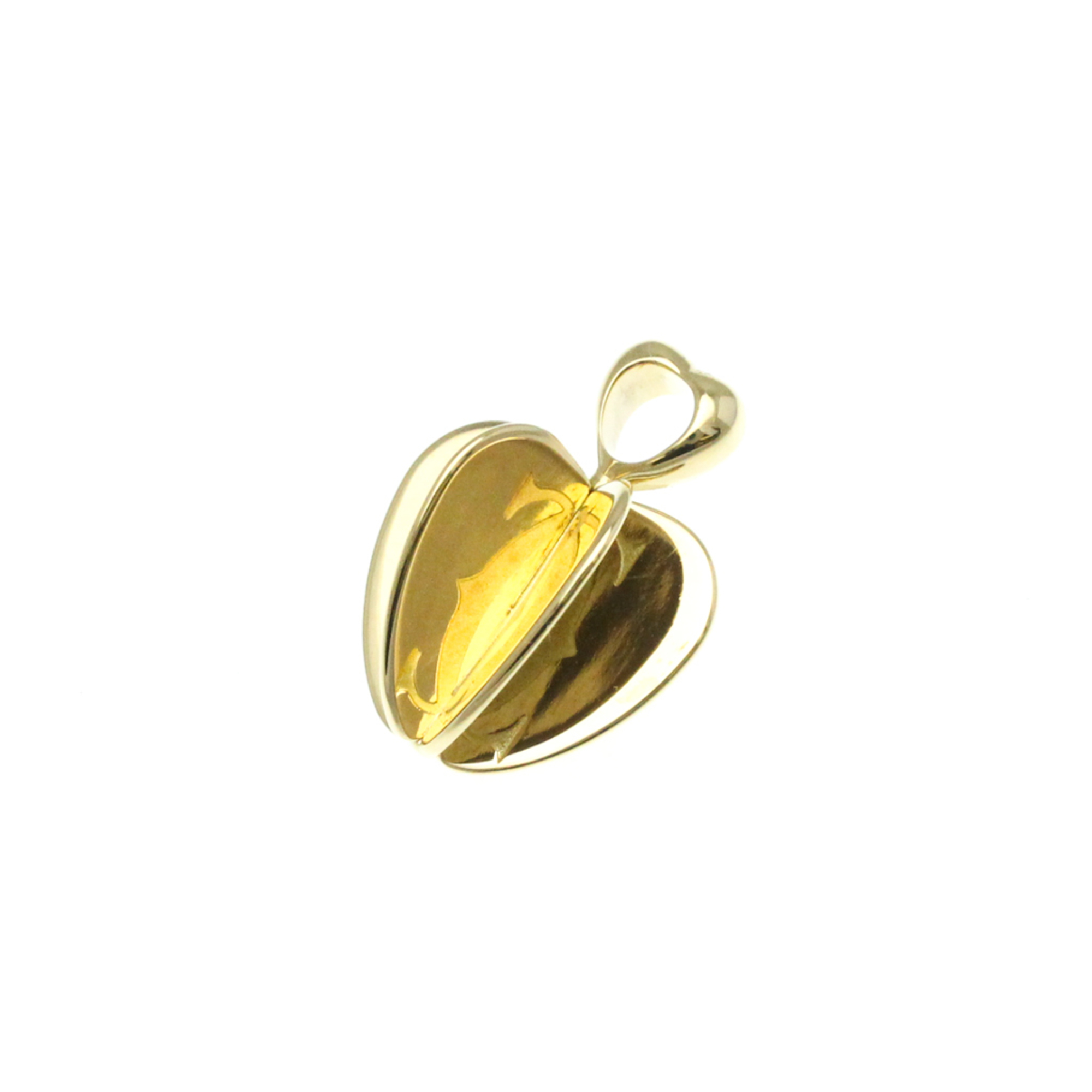 Cartier Golden Apple Yellow Gold (18K) No Stone Men,Women Fashion Pendant Necklace (Gold)