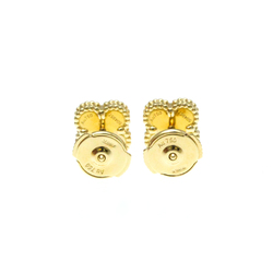 Van Cleef & Arpels Sweet Alhambra VCARA44800 Shell Yellow Gold (18K) Stud Earrings Gold