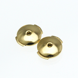 Van Cleef & Arpels Sweet Alhambra VCARA44800 Shell Yellow Gold (18K) Stud Earrings Gold