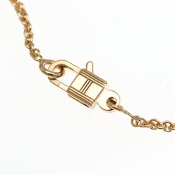 Hermes Kelly Cadena Diamond Necklace Pink Gold (18K) Diamond Women,Men Fashion Pendant Necklace (Pink Gold)