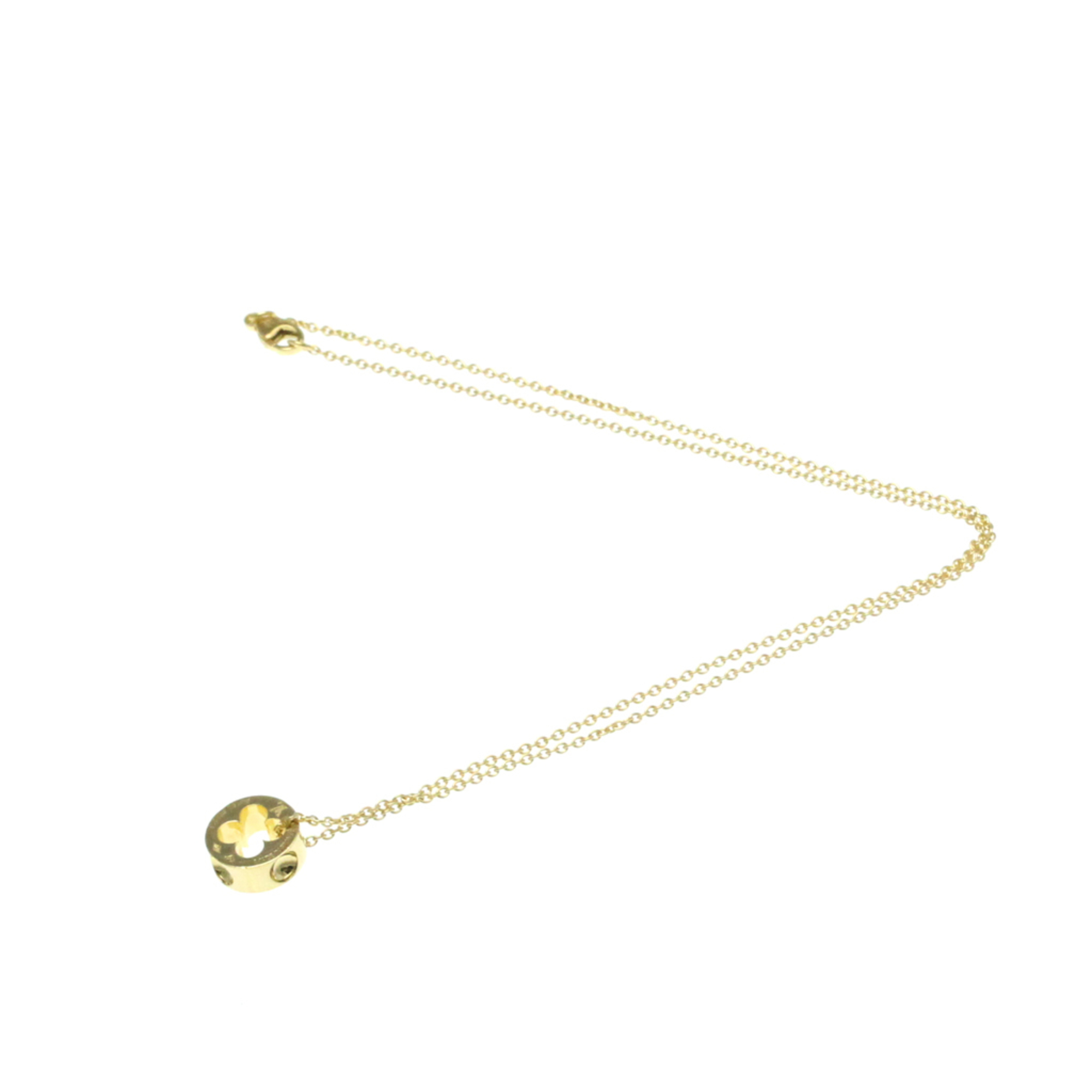 Louis Vuitton Empreinte Pendamt Necklace Yellow Gold Q93126 Yellow Gold (18K) No Stone Men,Women Fashion Pendant Necklace (Gold)