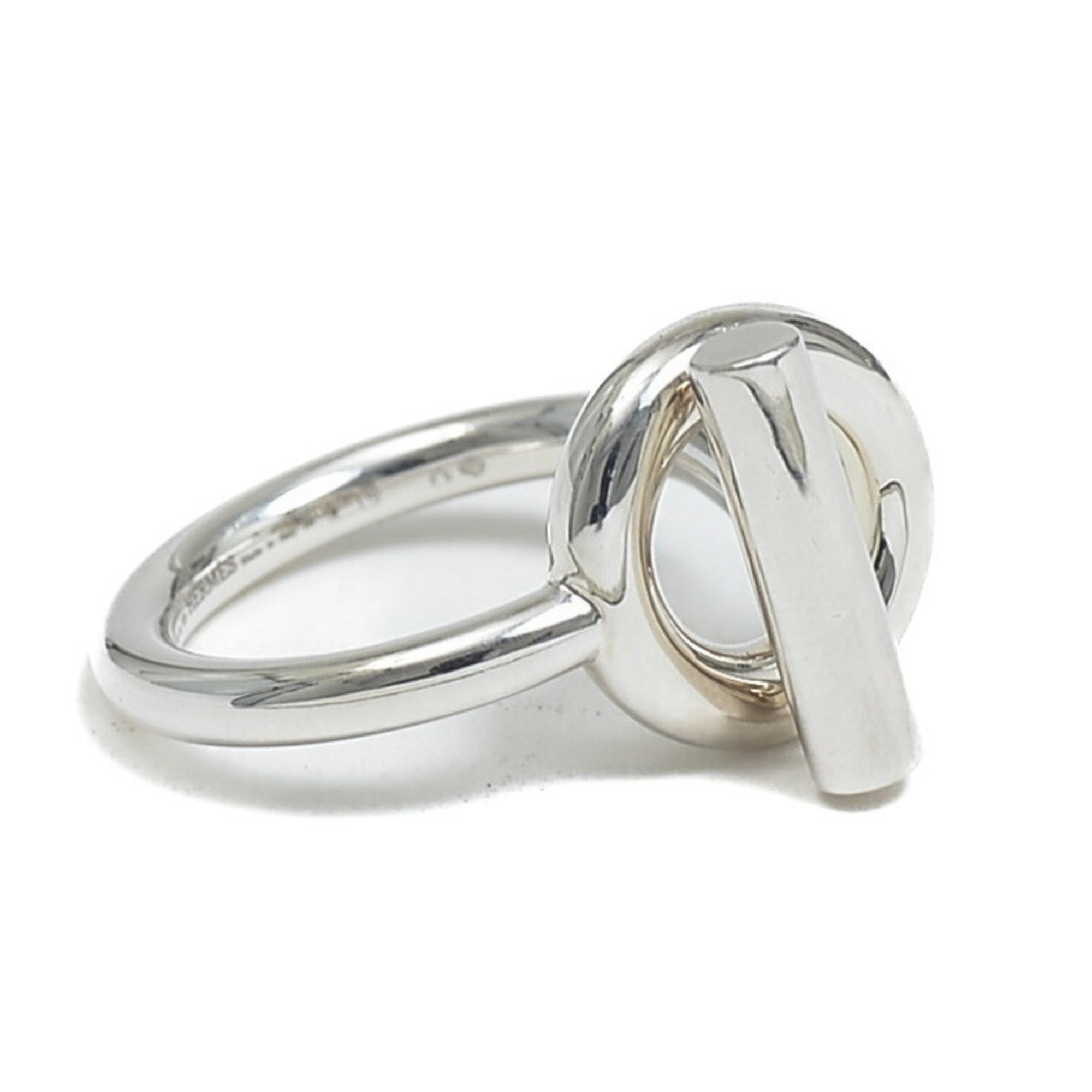 Hermes Echappé Ring Silver SV925 #56