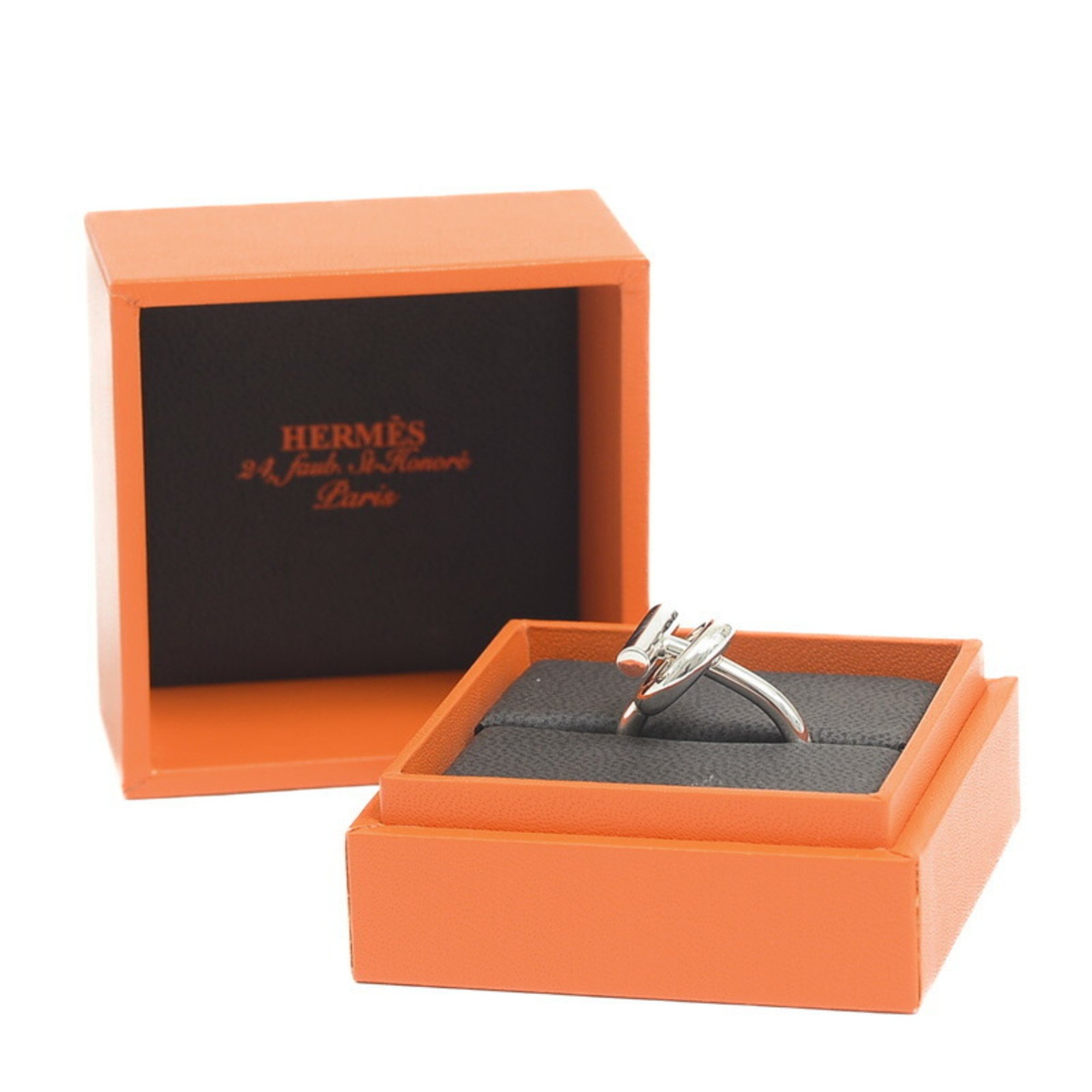 Hermes Echappé Ring Silver SV925 #56