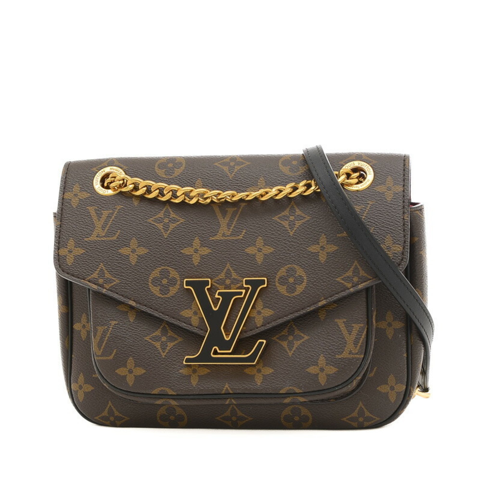 Louis Vuitton Monogram Passy Chain Shoulder Bag M45592