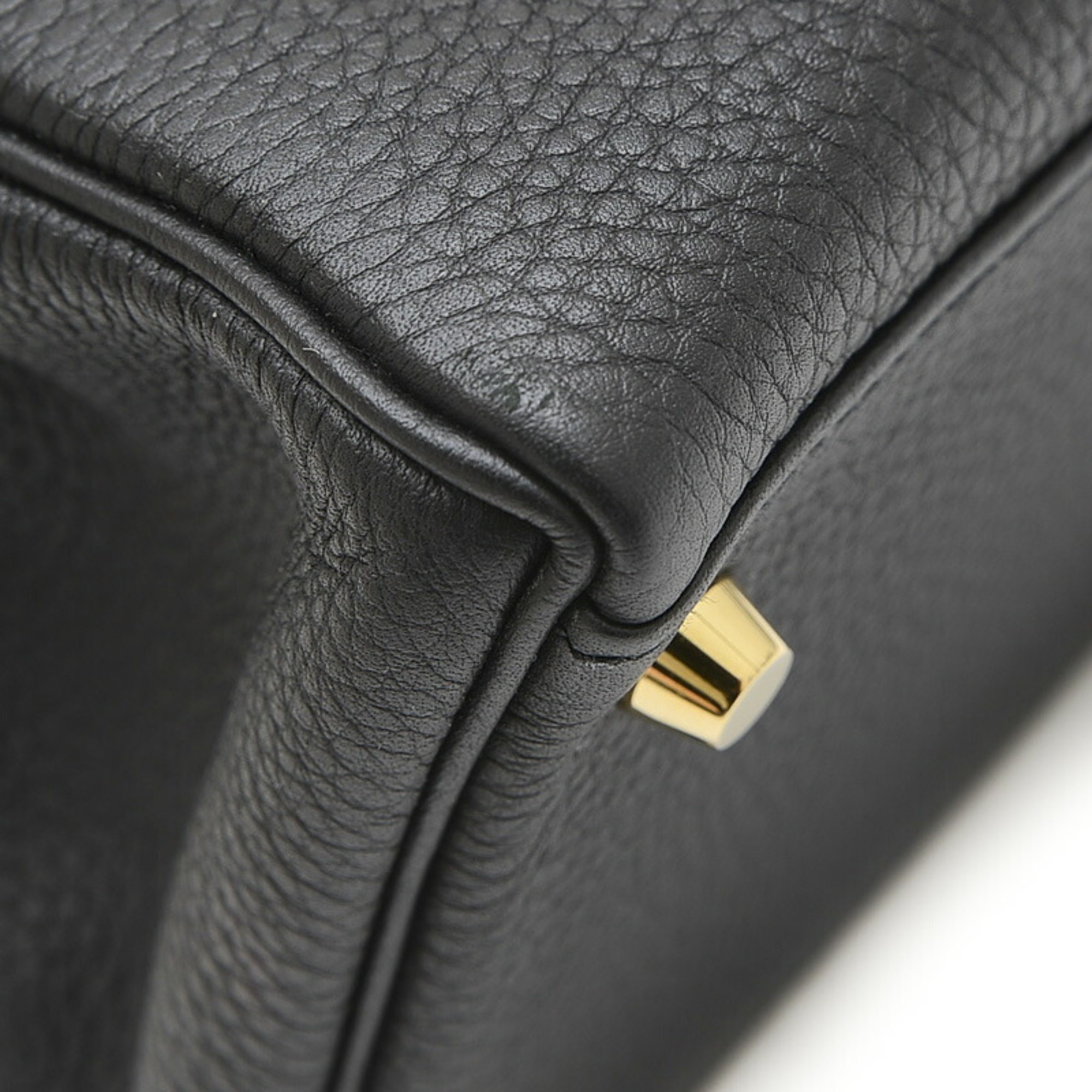 Hermes Kelly 28 Inner Stitching Handbag Togo Black T Stamp