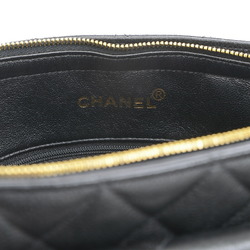 Chanel Matelasse Chain Tote Bag in Caviar Skin, Black