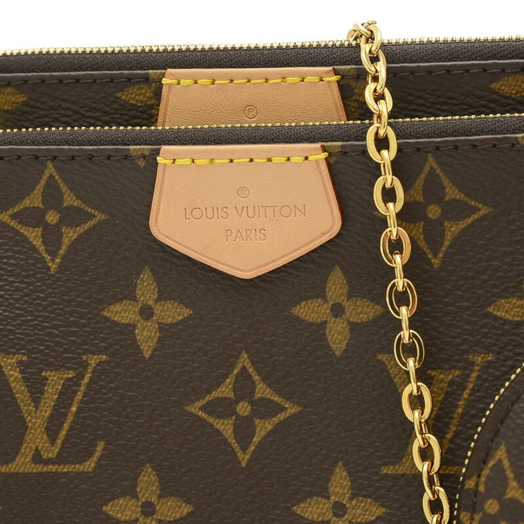 Louis Vuitton Monogram Multi Pochette Accessoires Shoulder Bag Rose M44840