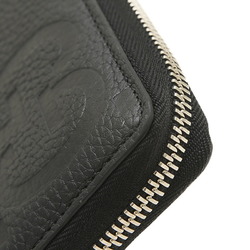 Gucci Jumbo GG Zip Around Wallet Long Leather Black 739484